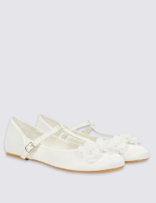 Kids&#39; T-Bar Bridesmaid Shoes